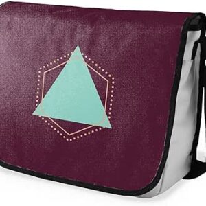 بوناميزون شنطة ماسنجر مدرسية مطبوعة رقميا للطلاب، شنطة كروس بودي وشنطة ساعي، شنطة كتف للمدرسة، العودة الى المدرسة، المقاس: 29 × 36 سم، ألوان متعددة