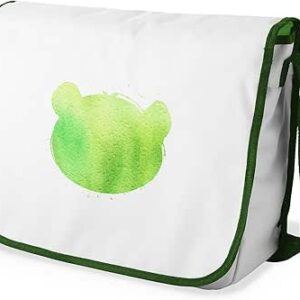 بونامايسون حقيبة مدرسية رسول مطبوعة رقميًا مع حزام كاكي للطلاب ، حقيبة كروس بودي ، حقيبة ساعي ، حقيبة كتف للمدرسة، العودة إلى المدرسة، الحجم: 29 × 36 سم، ألوان متعددة