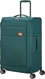 سامسونايت شنطة سبينر ام قابلة للتوسيع من ايريا، 67 سم، 73.5/81.5 لتر، ازرق (نورثرن بلو/برتقالي)