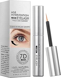 سيروم نمو الرموش 7 دايز من ايج نترفينشن يعزز كثافة واطول في ايام تركيبة معززة لتجعيد 4 مل ناعم