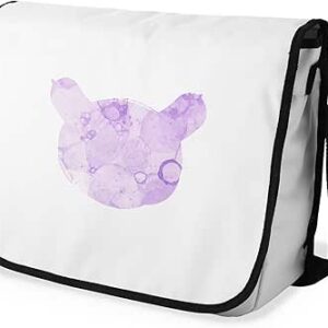 بوناميزون شنطة ماسنجر مدرسية مطبوعة رقميا مع حزام اسود للطلاب، شنطة كروس وشنطة ساعي، شنطة كتف للمدرسة، العودة الى المدرسة، المقاس: 29 × 36 سم