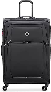 ديلسي باريس شنطة بعجلات من اوبتيماكس لايت 80 سم 4 دي دبليو اكسب (اسود)، صناعية