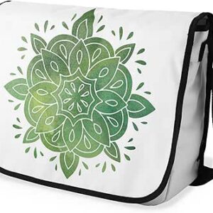 شنطة ماسنجر مدرسية مطبوعة رقمية بحزام اسود للبنات والاولاد من لو جاردين دو لين، شنطة ماسنجر للطلاب، شنط كتف مقاس 29 × 36 سم