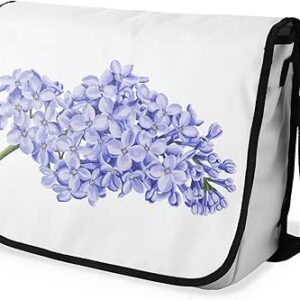 بوناميزون شنطة ماسنجر مدرسية مطبوعة رقميا مع حزام اسود للطلاب، شنطة كروس وشنطة ساعي، شنطة كتف للمدرسة، العودة الى المدرسة، المقاس: 29 × 36 سم