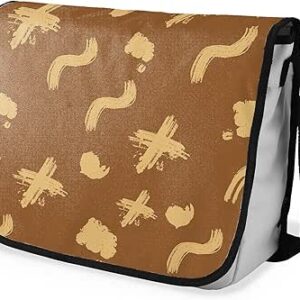 شنطة ماسنجر مدرسية مطبوعة رقمية بحزام اسود للبنات والاولاد من لو جاردين دو لين، شنطة ماسنجر للطلاب، شنط كتف مقاس 29 × 36 سم