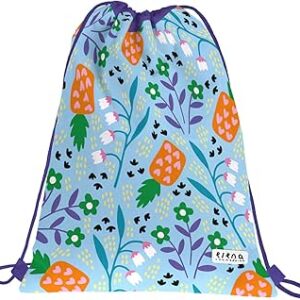 شنطة بتصميم زهرة ايلينا كوردويرا مقاس 36 × 47 سم من جرافوبلاس، متعددة الالوان، للمدرسة