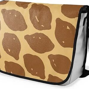 شنطة ماسنجر مدرسية مطبوعة رقمية بحزام اسود للبنات والاولاد من لو جاردين دو لين، شنطة ماسنجر للطلاب، شنط كتف مقاس 29 × 36 سم