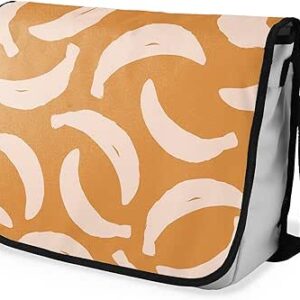 بوناميزون شنطة ماسنجر مدرسية مطبوعة رقميا مع حزام اسود للطلاب، شنطة كروس وشنطة ساعي، شنطة كتف للمدرسة، العودة الى المدرسة، المقاس: 29 × 36 سم