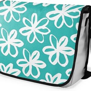 شنطة ماسنجر مدرسية مطبوعة رقمية بحزام اسود للبنات والاولاد من لو جاردين دو لين، شنطة ماسنجر للطلاب، شنط كتف مقاس 29 × 36 سم