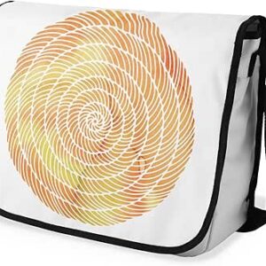 بوناميزون شنطة ماسنجر مدرسية مطبوعة رقميا مع حزام اسود للطلاب، شنطة كروس وشنطة ساعي، شنطة كتف للمدرسة، العودة الى المدرسة، المقاس: 29 × 36 سم