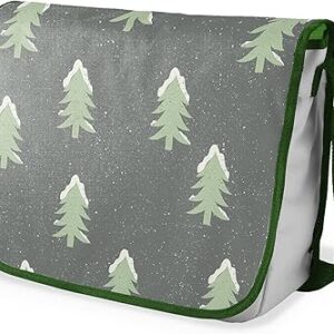 بوناميزون شنطة ماسنجر مدرسية مطبوعة رقميا مع حزام كاكي للطلاب، شنطة كروس وشنطة ساعي، شنطة كتف للمدرسة، العودة الى المدرسة، المقاس: 29 × 36 سم