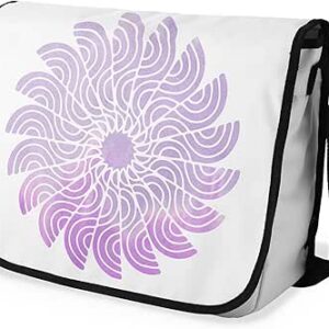 بوناميزون شنطة ماسنجر مدرسية مطبوعة رقميا مع حزام اسود للطلاب، شنطة كروس وشنطة ساعي، شنطة كتف للمدرسة، العودة الى المدرسة، المقاس: 29 × 36 سم