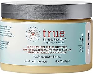 زبدة الشعر المرطبة ترو باي تمت صناعته بشكل جميل 12 اونصة