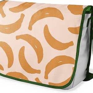 شنطة ماسنجر مدرسية مطبوعة رقميا مع احزمة كاكي للبنات والاولاد من لو جاردين دو لين، شنطة ماسنجر للطلاب، شنط كتف مقاس 29 × 36 سم