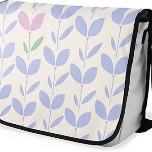 شنطة ماسنجر مدرسية مطبوعة رقمية بحزام اسود للبنات والاولاد من لو جاردين دو لين، شنطة ماسنجر للطلاب، شنط كتف مقاس 29 × 36 سم