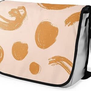 شنطة ماسنجر مدرسية مطبوعة رقمية بحزام اسود للبنات والاولاد من لو جاردين دو لين، شنطة ماسنجر للطلاب، شنط كتف مقاس 29 × 36 سم