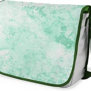 بوناميزون شنطة ماسنجر مدرسية مطبوعة رقميا مع حزام كاكي للطلاب، شنطة كروس وشنطة ساعي، شنطة كتف للمدرسة، العودة الى المدرسة، المقاس: 29 × 36 سم