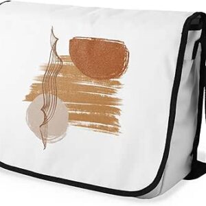 شنطة ماسنجر مدرسية مطبوعة رقمية بحزام اسود للبنات والاولاد من لو جاردين دو لين، شنطة ماسنجر للطلاب، شنط كتف مقاس 29 × 36 سم