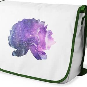 بونامايسون حقيبة مدرسية رسول مطبوعة رقميًا مع حزام كاكي للطلاب ، حقيبة كروس بودي ، حقيبة ساعي ، حقيبة كتف للمدرسة، العودة إلى المدرسة، الحجم: 29 × 36 سم، ألوان متعددة