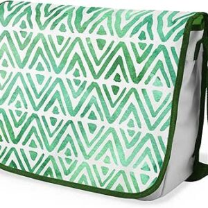 شنطة ماسنجر مدرسية مطبوعة رقميا مع احزمة كاكي للبنات والاولاد من لو جاردين دو لين، شنطة ماسنجر للطلاب، شنط كتف مقاس 29 × 36 سم