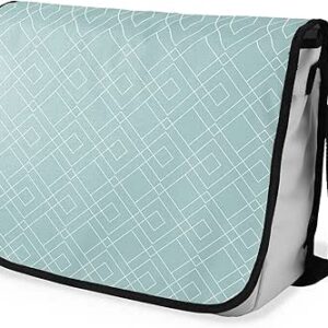 شنطة ماسنجر مدرسية مطبوعة رقمية بحزام اسود للبنات والاولاد من لو جاردين دو لين، شنطة ماسنجر للطلاب، شنط كتف مقاس 29 × 36 سم