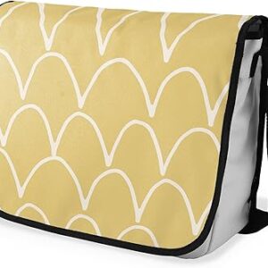 بوناميزون شنطة ماسنجر مدرسية مطبوعة رقميا مع حزام اسود للطلاب، شنطة كروس وشنطة ساعي، شنطة كتف للمدرسة، العودة الى المدرسة، المقاس: 29 × 36 سم