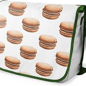 بوناميزون شنطة ماسنجر مدرسية مطبوعة رقميا مع حزام كاكي للطلاب، شنطة كروس وشنطة ساعي، شنطة كتف للمدرسة، العودة الى المدرسة، المقاس: 29 × 36 سم