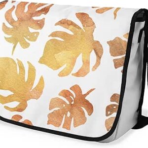 بوناميزون شنطة ماسنجر مدرسية مطبوعة رقميا مع حزام اسود للطلاب، شنطة كروس وشنطة ساعي، شنطة كتف للمدرسة، العودة الى المدرسة، المقاس: 29 × 36 سم