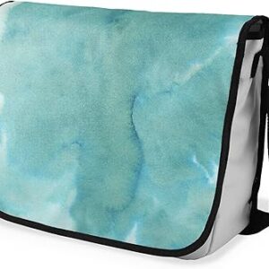 بوناميزون شنطة ماسنجر مدرسية مطبوعة رقميا مع حزام اسود للطلاب، شنطة كروس وشنطة ساعي، شنطة كتف للمدرسة، العودة الى المدرسة، المقاس: 29 × 36 سم