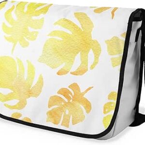 بوناميزون شنطة ماسنجر مدرسية مطبوعة رقميا مع حزام اسود للطلاب، شنطة كروس وشنطة ساعي، شنطة كتف للمدرسة، العودة الى المدرسة، المقاس: 29 × 36 سم