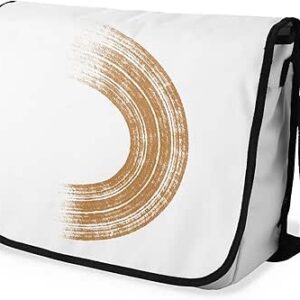 بوناميزون شنطة ماسنجر مدرسية مطبوعة رقميا مع حزام اسود للطلاب، شنطة كروس وشنطة ساعي، شنطة كتف للمدرسة، العودة الى المدرسة، المقاس: 29 × 36 سم