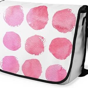 بوناميزون شنطة ماسنجر مدرسية مطبوعة رقميا مع حزام اسود للطلاب، شنطة كروس وشنطة ساعي، شنطة كتف للمدرسة، العودة الى المدرسة، المقاس: 29 × 36 سم