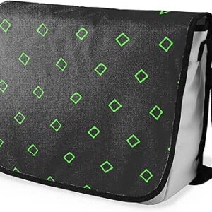 شنطة ماسنجر مدرسية مطبوعة رقمية بحزام اسود للبنات والاولاد من لو جاردين دو لين، شنطة ماسنجر للطلاب، شنط كتف مقاس 29 × 36 سم