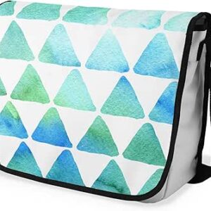 شنطة ماسنجر مدرسية مطبوعة رقمية بحزام اسود للبنات والاولاد من لو جاردين دو لين، شنطة ماسنجر للطلاب، شنط كتف مقاس 29 × 36 سم