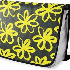 شنطة ماسنجر مدرسية مطبوعة رقمية بحزام اسود للبنات والاولاد من لو جاردين دو لين، شنطة ماسنجر للطلاب، شنط كتف مقاس 29 × 36 سم