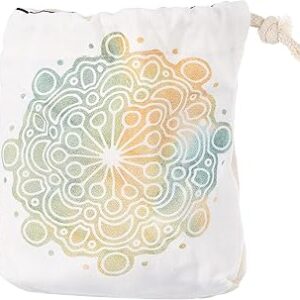 بوناميزون شنطة منتجات قطنية مطبوعة مع رباط، شنطة بقالة قابلة لاعادة الاستخدام، اكياس صديقة للبيئة وقابلة للتحلل البيولوجي، شنطة سفر، شنط تسوق، صديقة للبيئة، قابلة للطي، المقاس: 12×15 سم، قماش