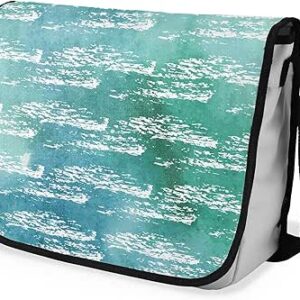 شنطة ماسنجر مدرسية مطبوعة رقمية بحزام اسود للبنات والاولاد من لو جاردين دو لين، شنطة ماسنجر للطلاب، شنط كتف مقاس 29 × 36 سم