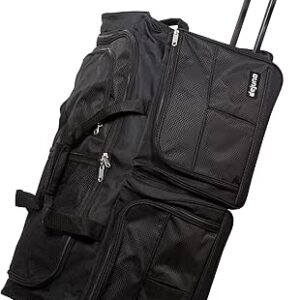 ديجونو حقيبة دفل بعجلات محمولة مقاس 28 انش، لون اسود، بوليستر
