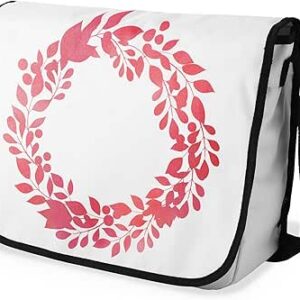 شنطة ماسنجر مدرسية مطبوعة رقمية بحزام اسود للبنات والاولاد من لو جاردين دو لين، شنطة ماسنجر للطلاب، شنط كتف مقاس 29 × 36 سم