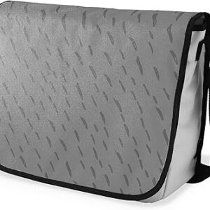 بوناميزون شنطة ماسنجر مدرسية مطبوعة رقميا مع حزام اسود للطلاب، شنطة كروس وشنطة ساعي، شنطة كتف للمدرسة، العودة الى المدرسة، المقاس: 29 × 36 سم