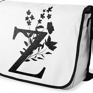 شنطة ماسنجر مدرسية مطبوعة رقمية بحزام اسود للبنات والاولاد من لو جاردين دو لين، شنطة ماسنجر للطلاب، شنط كتف مقاس 29 × 36 سم