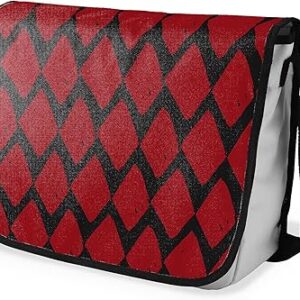 شنطة ماسنجر مدرسية مطبوعة رقمية بحزام اسود للبنات والاولاد من لو جاردين دو لين، شنطة ماسنجر للطلاب، شنط كتف مقاس 29 × 36 سم