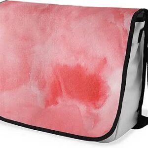 بوناميزون شنطة ماسنجر مدرسية مطبوعة رقميا مع حزام اسود للطلاب، شنطة كروس وشنطة ساعي، شنطة كتف للمدرسة، العودة الى المدرسة، المقاس: 29 × 36 سم