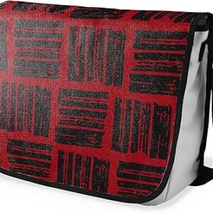 شنطة ماسنجر مدرسية مطبوعة رقمية بحزام اسود للبنات والاولاد من لو جاردين دو لين، شنطة ماسنجر للطلاب، شنط كتف مقاس 29 × 36 سم