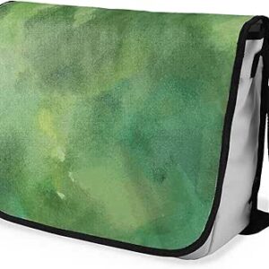 بوناميزون شنطة ماسنجر مدرسية مطبوعة رقميا مع حزام اسود للطلاب، شنطة كروس وشنطة ساعي، شنطة كتف للمدرسة، العودة الى المدرسة، المقاس: 29 × 36 سم