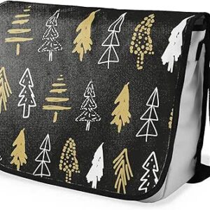 شنطة ماسنجر مدرسية مطبوعة رقمية بحزام اسود للبنات والاولاد من لو جاردين دو لين، شنطة ماسنجر للطلاب، شنط كتف مقاس 29 × 36 سم