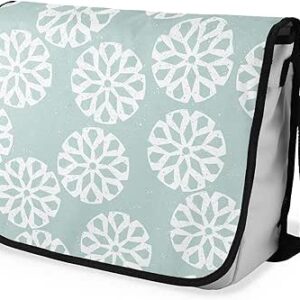 بوناميزون شنطة ماسنجر مدرسية مطبوعة رقميا مع حزام اسود للطلاب، شنطة كروس وشنطة ساعي، شنطة كتف للمدرسة، العودة الى المدرسة، المقاس: 29 × 36 سم