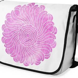 بوناميزون شنطة ماسنجر مدرسية مطبوعة رقميا مع حزام اسود للطلاب، شنطة كروس وشنطة ساعي، شنطة كتف للمدرسة، العودة الى المدرسة، المقاس: 29 × 36 سم