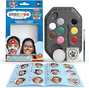 سنازارو مجموعة طلاء الوجه من باو باترول، مارشال اند ليبرتي، مجموعة من 12 قطعة