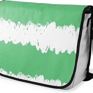 بوناميزون شنطة ماسنجر مدرسية مطبوعة رقميا مع حزام اسود للطلاب، شنطة كروس وشنطة ساعي، شنطة كتف للمدرسة، العودة الى المدرسة، المقاس: 29 × 36 سم